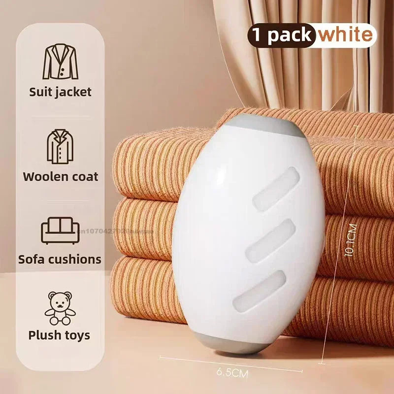 Untamed Reusable Lint Roller Ball 🧳✨ - Portable & Washable Gel Hair Remover-Untamed Treasures-White - Pack of 1-Untamed Treasures