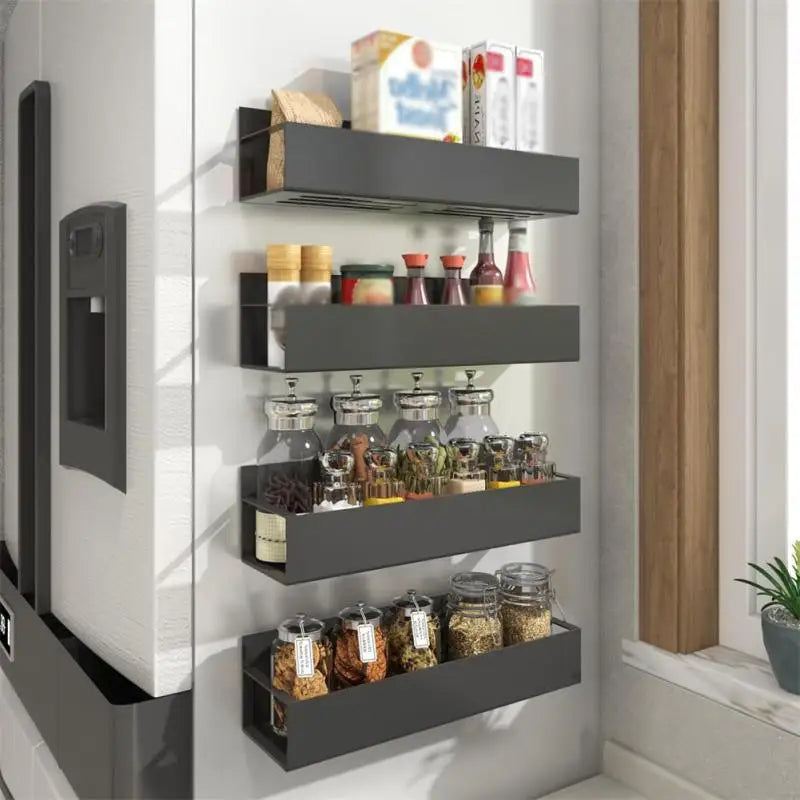 Untamed Magnetic Space Saver Spice Rack 🧑‍🍳✨-Untamed Treasures-Small - (27cm)-Free Shipping-Untamed Treasures
